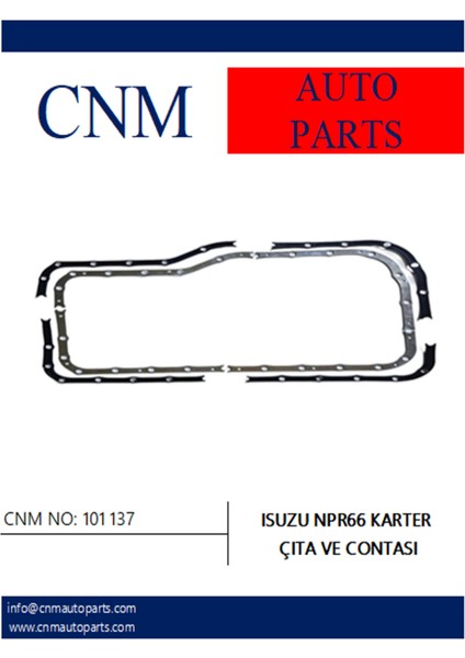 Isuzu NPR66 Karter Çıta ve Contası