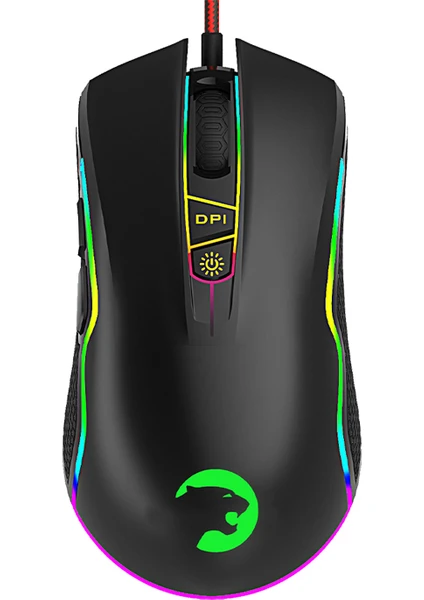 Bane Oyuncu Optik Mouse Usb - Siyah