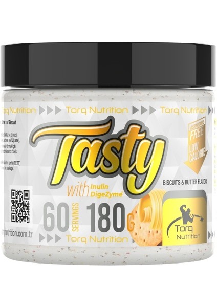 Torq Nutrition Tasty 180 gr - Kurabiye ve Tereyağı