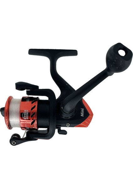 Mini 200 1 Bilyalı 5.2:1 Devirli Başlangıç Olta Makinesi Red