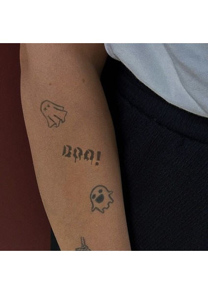 Korkusuz Küçükler Şablon Siyah + Kırmızı Sprey Seti fırsatları