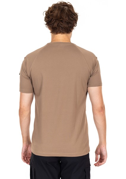 Bisiklet Yaka Kısa Kollu Taktik Tişört