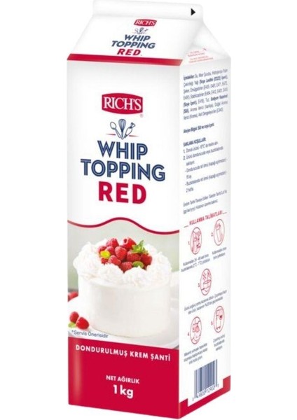 Whip Topping Red 1 kg