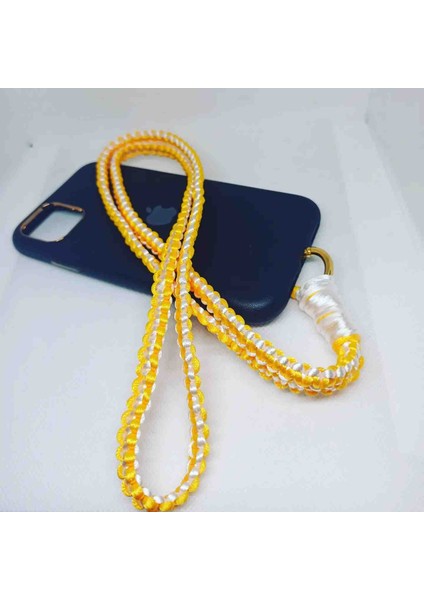 Makrome Handmade Telefon Charm