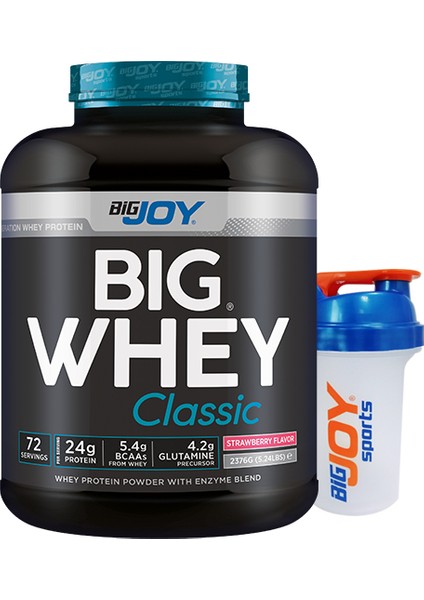 BigJoy Sports Bigwhey Protein Classic Çilek 2288 gr