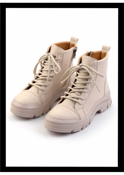 Bej Kadın Bot & Bootie K02216021509