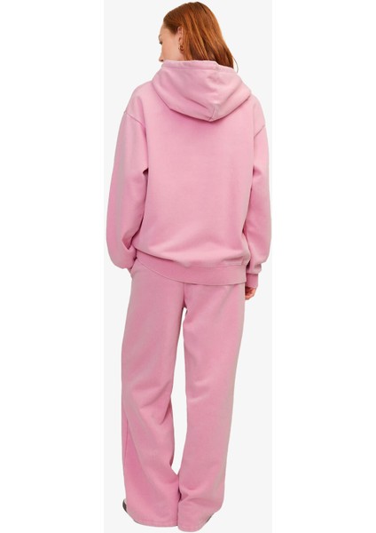 Jxelizabeth Loose Kadın Pembe Sweatshirt 12262566-MOONLITEMAUVE