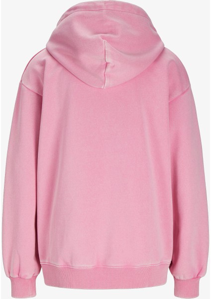 Jxelizabeth Loose Kadın Pembe Sweatshirt 12262566-MOONLITEMAUVE