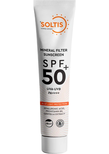 % 100 Mineral Güneş Koruyucu Krem SPF50+ PA++++, 50 ml