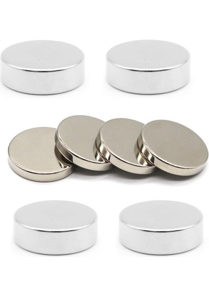 Güçlü Neodyum Mıknatıs Araç Plaka Mıknatısı Seti 8 Adet ( 4 Adet 30X5 mm +4 Adet 30X10 Mm)