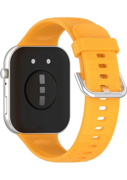 Huawei Watch Fit 3 / Fit 4 / Fit 4 PRO ile Uyumlu Kordon Jel Silikon Tokalı Kayış