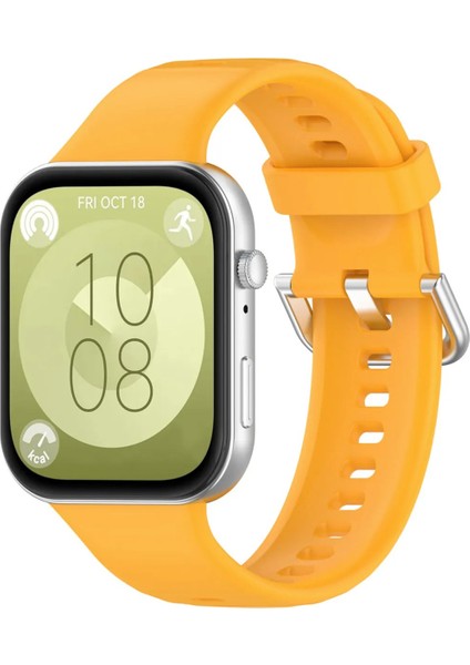 Huawei Watch Fit 3 / Fit 4 / Fit 4 PRO ile Uyumlu Kordon Jel Silikon Tokalı Kayış fiyatları