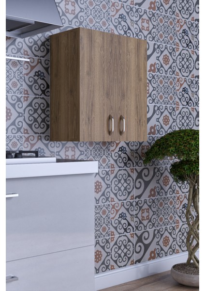 Rafineri Moza Çok Amaçlı Dolap Kapaklı Mutfak Balkon Banyo Mdf