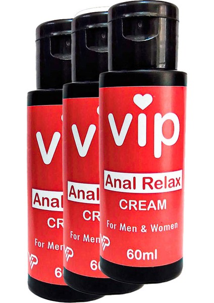 Anal Relax Krem 60 ml x 3 adet