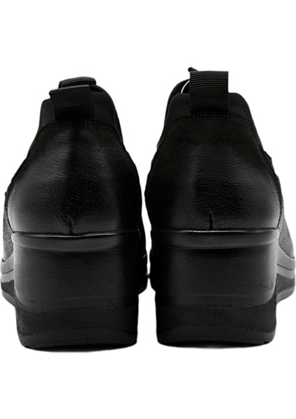 2111522k Kadın Deri Ayakkabı - Siyah - 36 indirimleri