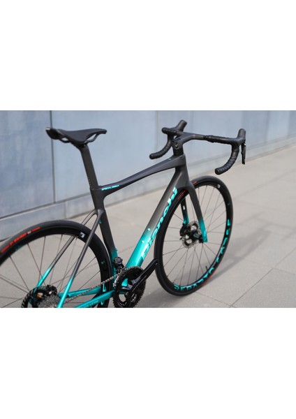 Specialissima Rc Dura Ace Di2 12S Hd W/powermetre Karbon Yol Bisikleti Siyah - Celeste 50CM