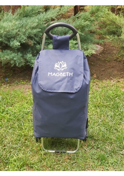 D200 Lacivert ( Yeni ) Sessiz Tekerli Pazar Arabası, Büyük Boy Su Geçirmez Pazar Çantası fiyatları