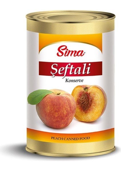 Şeftali Konserve 4 kg