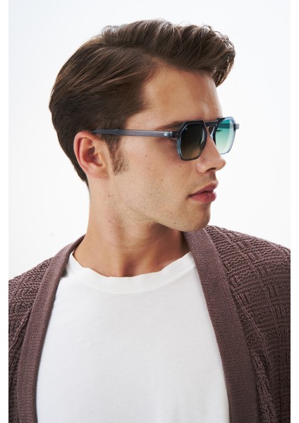 EOH1142 C3 Mavi Unisex Güneş Gözlüğü fiyatları