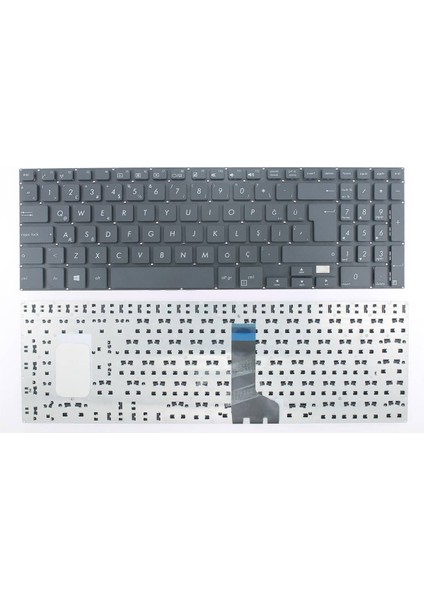 Asus ile Uyumlu Pro Essential PU500C Uyumlu Klavye Siyah