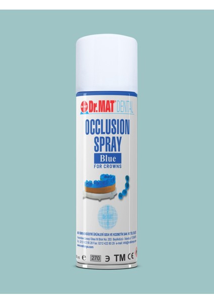 Dr. Mat Occlusıon Sprey Mavi 200 ml