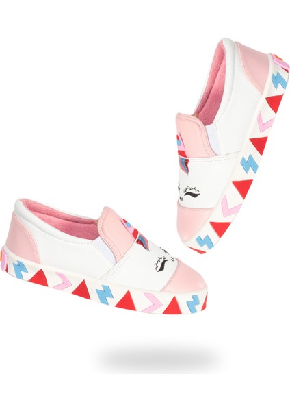 Unicorn Beyaz Lastikli Kız Sneakers fiyatları