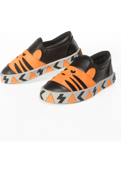 Leopar Erkek Çocuk Ortopedik Sneakers
