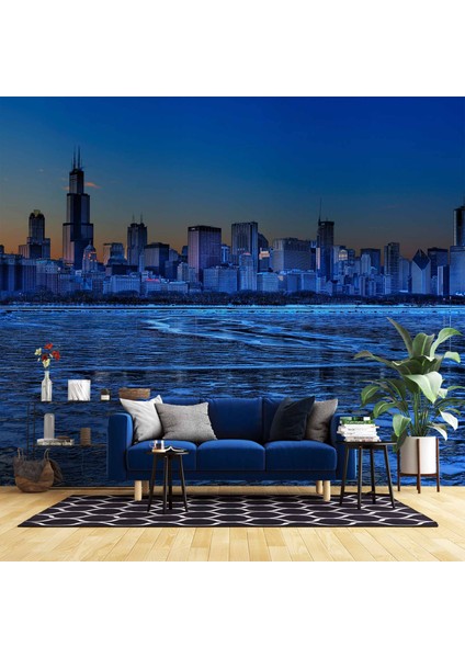 Gece Şehir Manzaralı Duvar Kağıdı