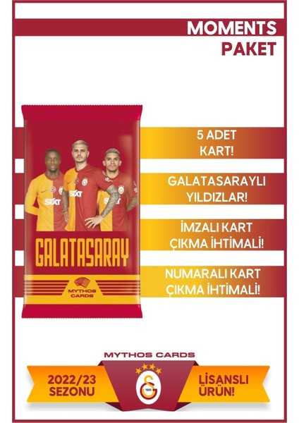 Mythos Cards Galatasaray Moments 2023-24 Sezonu