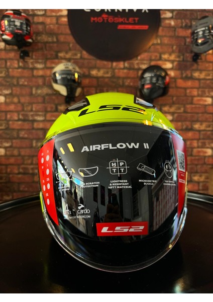 Aırflow 2 Neon Sarı Kask