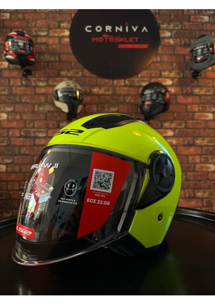 Aırflow 2 Neon Sarı Kask