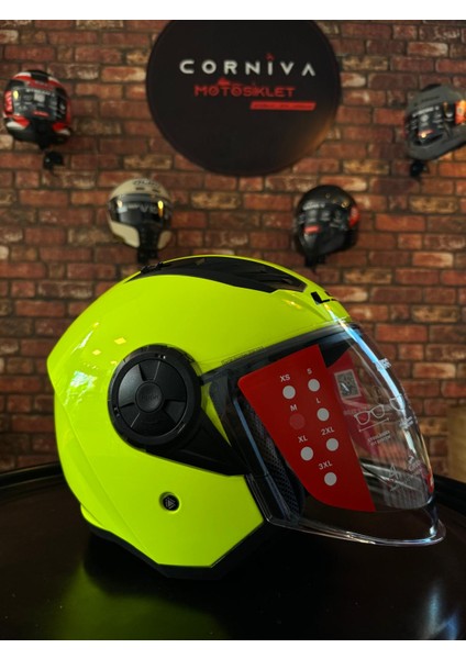 Aırflow 2 Neon Sarı Kask