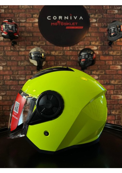 Aırflow 2 Neon Sarı Kask