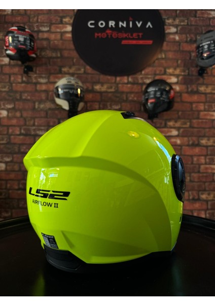 Aırflow 2 Neon Sarı Kask
