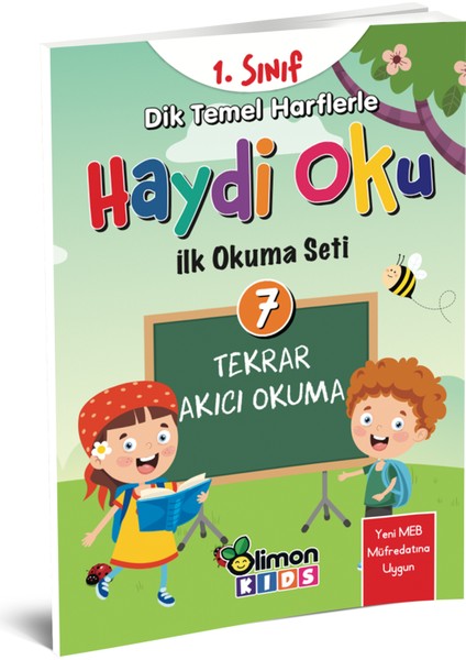 Haydi Oku - 1. Sınıf İlk Okuma Seti (10 Cilt Takım)