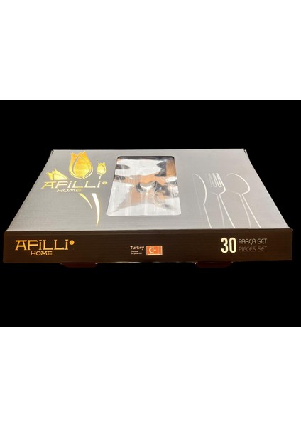 Afilli HOME30 Parça Çatal Bıçak Kaşık Takımı