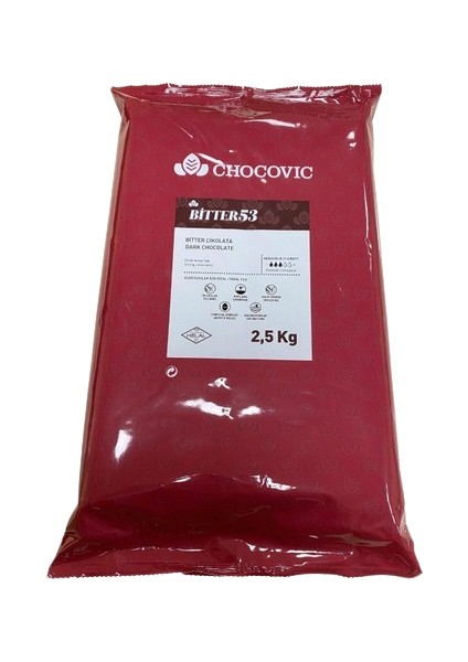 Chocovic Bitter Kuvertür Çikolata 2,5 kg