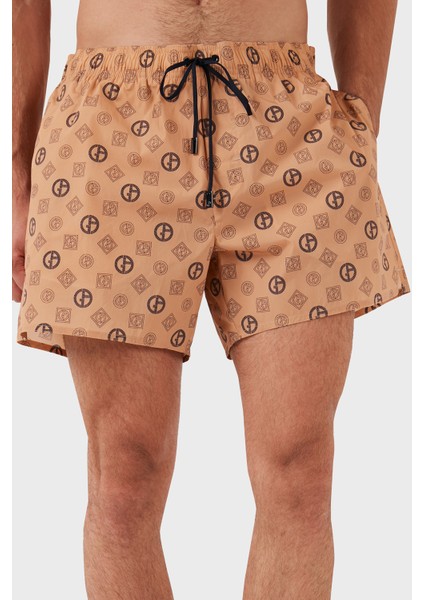 Logolu Belden Bağlamalı Cepli Mayo Short Erkek Mayo Short 200343 3F920 00771