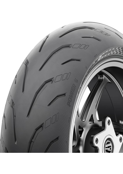 180/55ZR17 73W Power6 Arka Motosiklet Lastiği