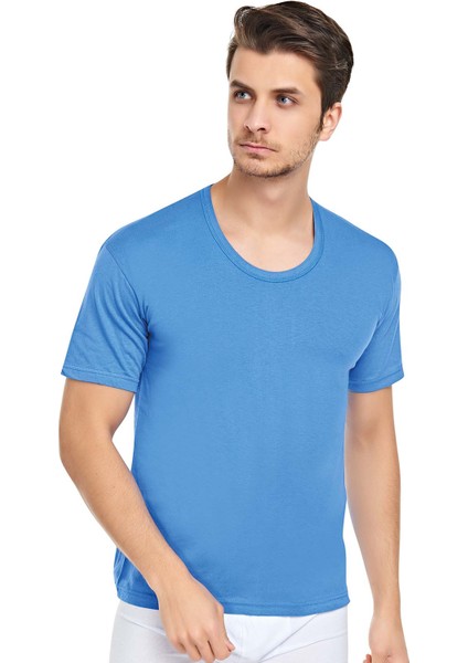 Erkek 3'lü Bisiklet Yaka Fanila modelleri