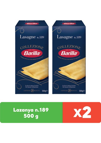 Lazanya 500 gr x 2 Adet