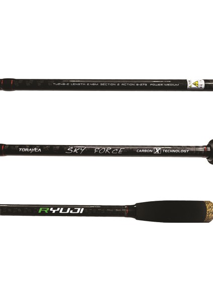 Sky Force 248 cm 8-27 gr Spin Kamış