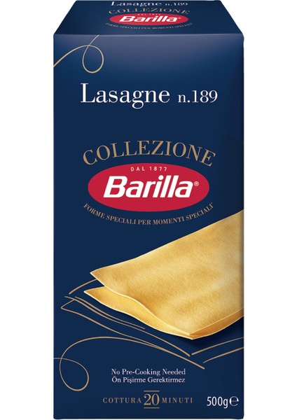 Lazanya 500 gr x 4 Adet