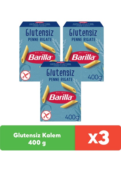 Glutensiz Kalem 400 gr x 3 Adet