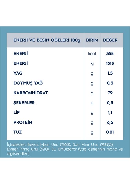 Glutensiz Kalem 400 gr x 3 Adet