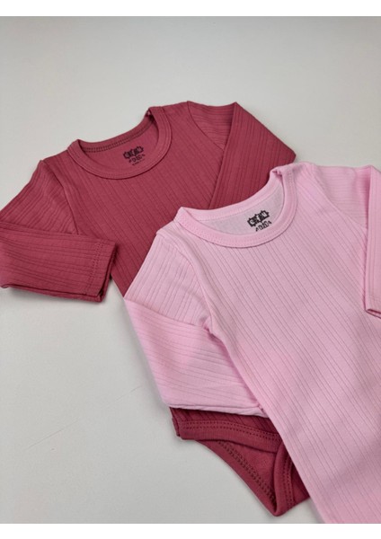 2'li Pamuklu Raporlu Uzun Kol Basic Bebek Body fiyatları