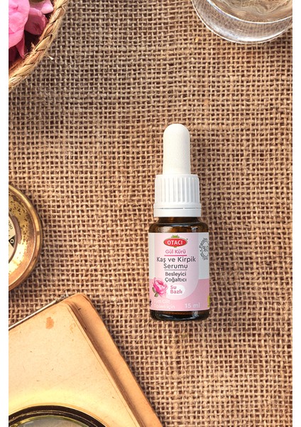 Kaş Ve Kirpik Serumu Gül Kürü 15 ml