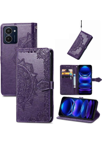 Hmd Darbe Pro Için Flip Case Zarif Desen Darbeye Basit Iş (Yurt Dışından)