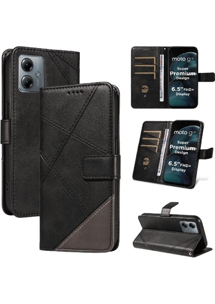 Elmas Dikiş ve Kart Yuvası ile Motorola Moto G14 4g Için Flip Case (Yurt Dışından) indirimleri