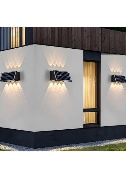 20W Kos Solar LED Aplik (Dış Mekan)(Günışığı)